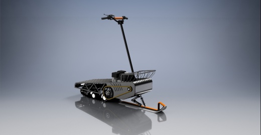 汽油动力滑雪板缩略图